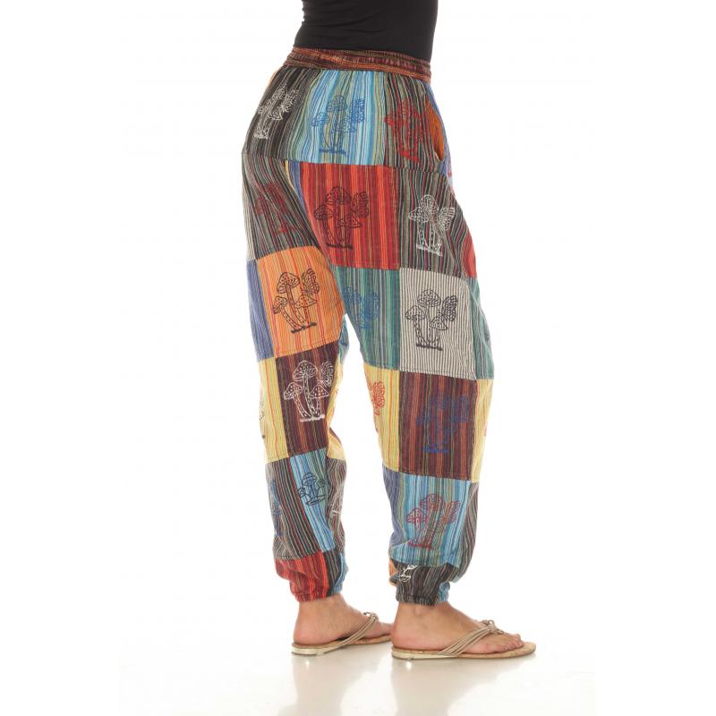 🌈 Groovy Goddess Patchwork Lounge Pants