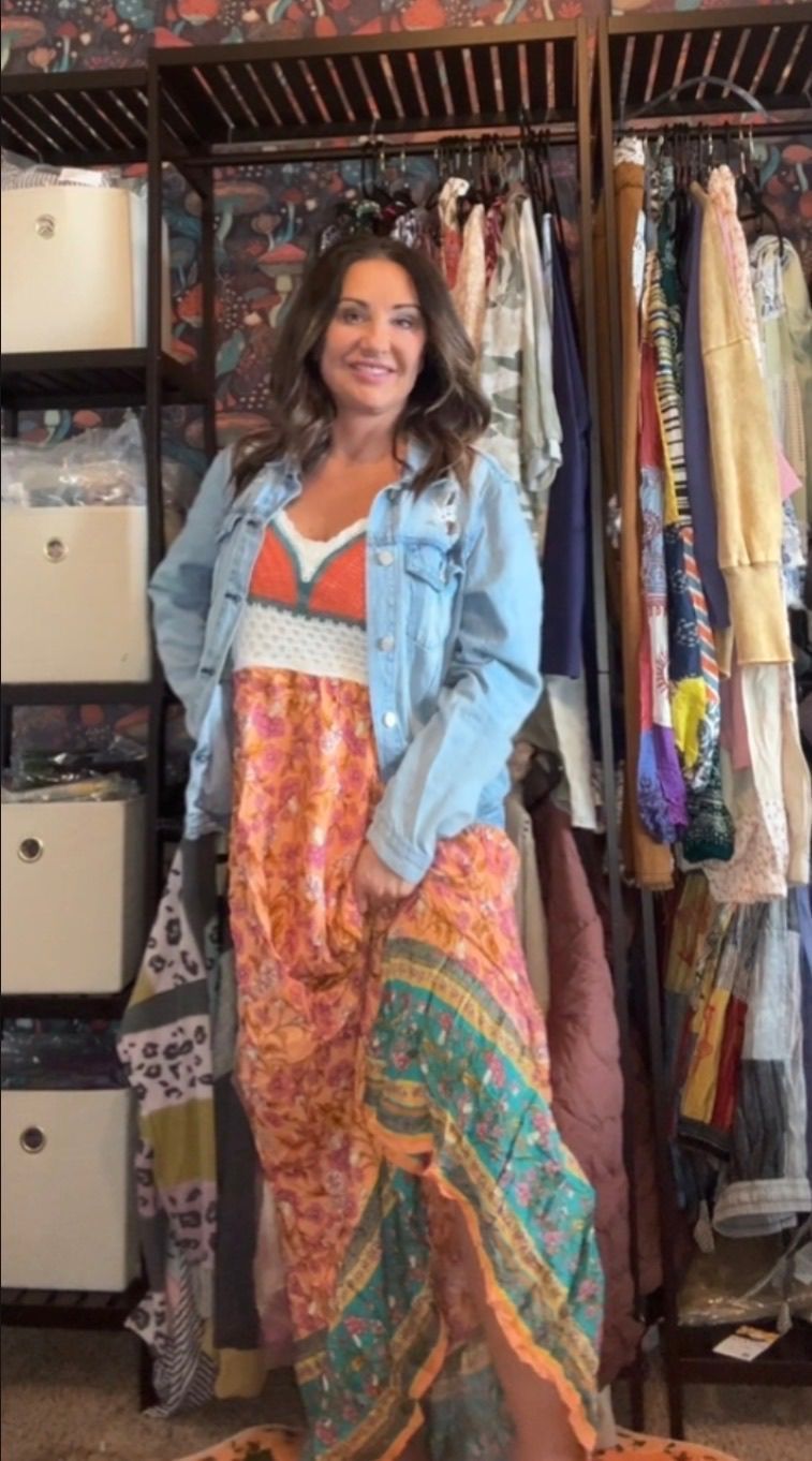 Desert Bloom Crochet Maxi 1X - 3X ✨